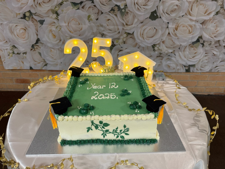 Y12 Formal cake