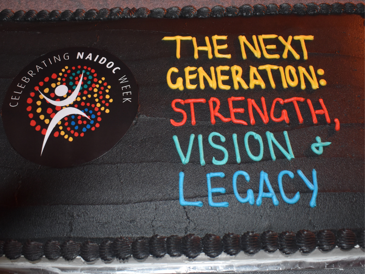 NAIDOC cake: The next generation, strength, vision and legacy