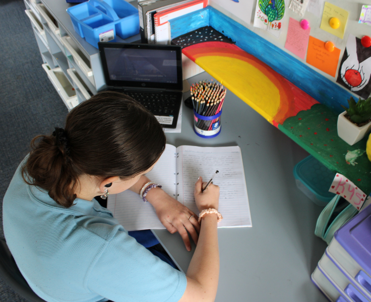Big Picture student working at their desk