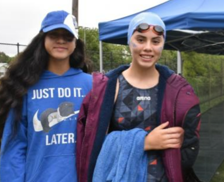 Student competitor at regional swim carnival