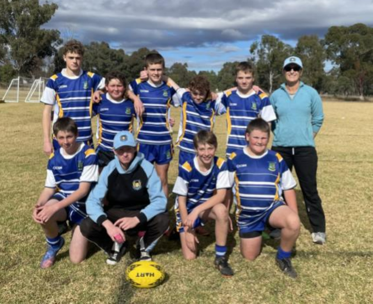 Group photo of football team