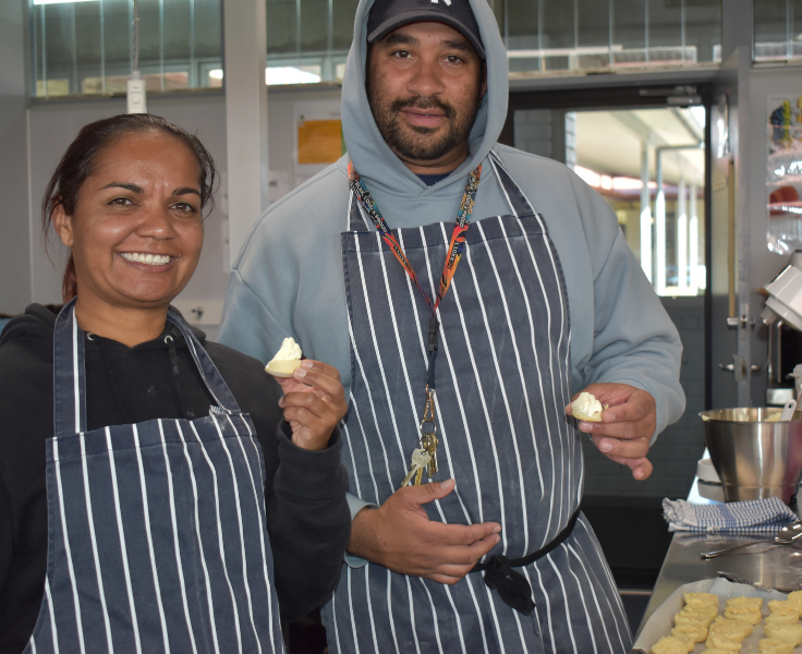 AEO's hosting a cooking workshop during NAIDOC week