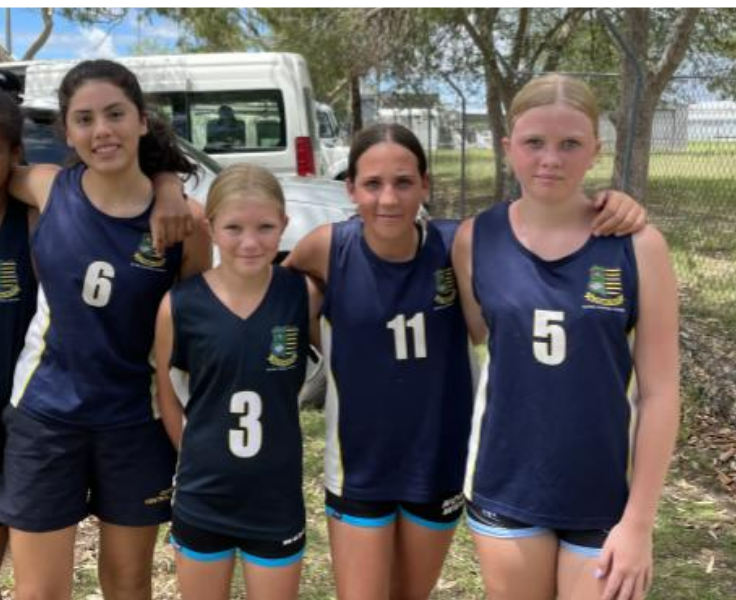 Girls touch group photo